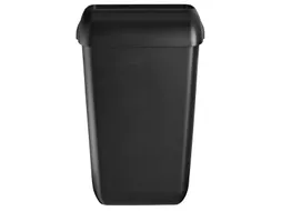 QuartzLine Afvalbak 441452 kunststof 23 liter Zwart