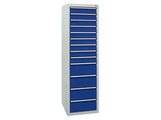 ladekast,HxBxD 1800x500x500mm,13lade(n),centr. vergrendeling - 1
