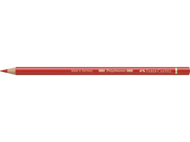 Faber Castell Kleurpotlood Polychromos 117 Cadmiumrood Fel