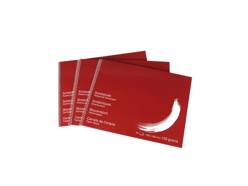 Schetsboek Papyrus 240x320mm 120gr 32 vel