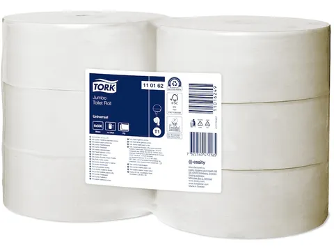Tork 110162 Advanced Toilet Papier Jumbo Roll T1 Wit 1-Laags