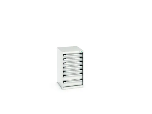 ladekast HxBxD 900x525x650mm 7laden romp RAL7035 front RAL7035