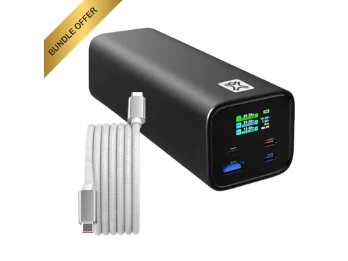 X-Power Max + Powerbank magnetische kabel 60W