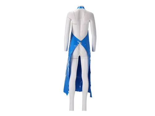 CMT Schort Polyurethaan 300mu 90x130cm blauw