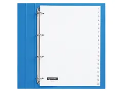 Tabbladen Quantore A4 4-Gaats 1-20 Genummerd Wit Pp