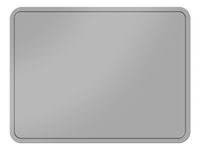 bureauonderlegger Kangaro Soft 63x50cm lichtgrijs PVC