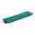 Vlakmop Greenspeed Velcro met schrobstroken 45cm donkergroen