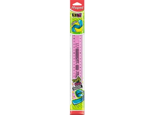 Liniaal Maped Twist 'n Flex 30cm assorti