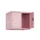 opzetkast,v. locker,2vak.,vak B 300mm,HxBxD 500x600x500mm,cilinderslot