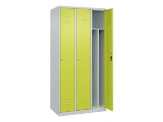 locker voor scheiding van kleding,HxBxD 1850x900x500mm,3vak - 2