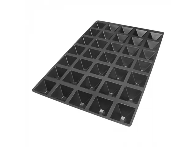 Silikomart Siliconen Bakmat Bakerynorm Piramide SQ010