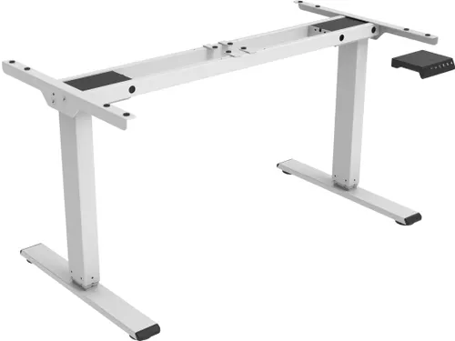 Elektrisch Verstelbaar Zit-Sta Bureau Frame Economy Wit 180Cm
