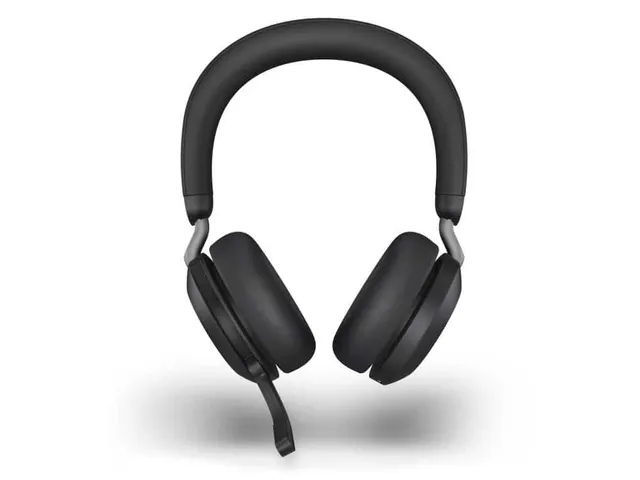 Jabra Evolve2 75 UC Bluetooth headset USB-A met laadstation Zwart