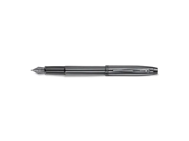 Vulpen Sheaffer 100 E9375 M Ionic Shiny dark grey gunmetal