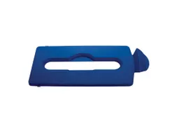 Deksel Papier Voor Slim Jim Recyclingstation Blauw