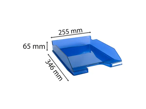 Brievenbak COMBO MID I blauw/glos/transp.