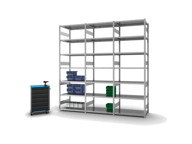 rayonnage modulaire,rayonnage départ,HxlxP 3000x1060x635mm