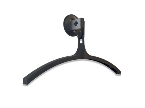 Pro-line Magnetische Wandkapstok 1 haak grijs zwart