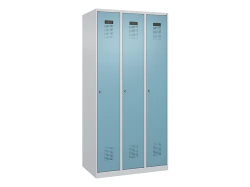 locker voor scheiding van kleding,HxBxD 1850x900x500mm,3vak