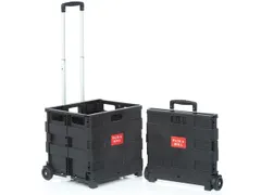 Opvouwbaar krat Seco Zwart tot 35kg