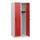 schoollocker,HxBxD 1530x600x500mm,2vak,vak B 300mm,draaigrendel