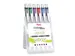 Roller gel Pentel Energel BL77 Medium assorti étui 6 pièces