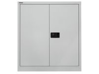 kantoorkast openslaande deuren HxBxD 1000x914x400mm Stalen lichtgrijs