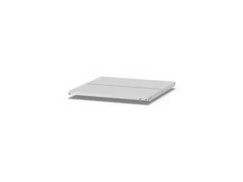 legbord,v. dossierstelling,BxD 750x600mm,vakl. 90kg,staal,RAL7035