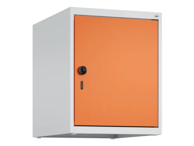 opzetkast,v. locker,1vak.,vak B 400mm,HxBxD 500x400x500mm,draaigrendel