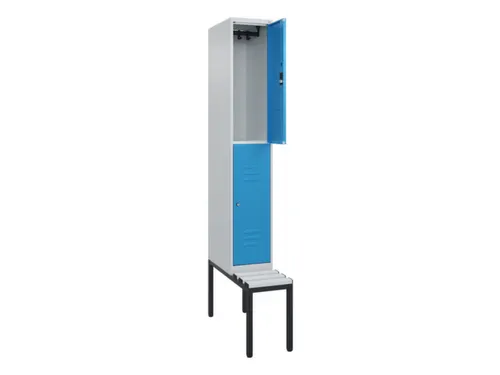 Dubbeldekse dekenkist,HxBxD 2120x300x815mm,1x2vak.,vak B 300mm