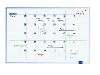 Accents Linear Maandplanner Cool 60x90 cm - 2