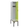 locker met bank,HxBxD 2120x400x815mm,1vak,vak B 400mm,cilinderslot
