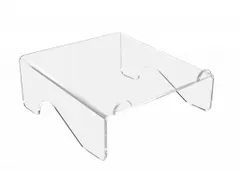 Acryl Laptopstandaard Transparant voor Laptops tot 17 Inch