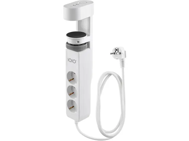 IOIO desktop stekkerdoos SL3000 3-voudig + 3x USB Wit