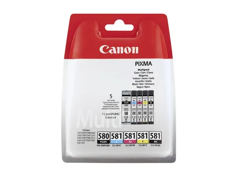 Cartouche d'encre 078C008 Canon PGI-580BK/CLI-581 BK/C/M/Y-multipack