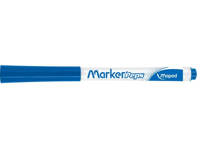 Marqueur tableau blanc Marker'Peps 1,5mm Blister 4 pièces Assorti