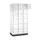 lockerkast,HxBxD 1950x920x500mm,3x6vakken,cil.-slot,sokkel