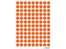HERMA 1842 Multipurpose etiketten Rond 8mm Rood 540 stuks