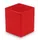 Inzetbak HxLxB 63x54x54mm Polystyreen Rood 50 stuks