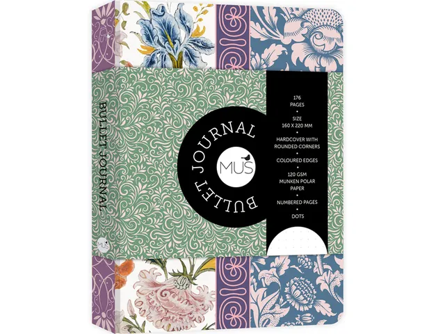 Bullet Journal MUS A5+ Wallflowers 192 pagina's