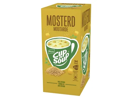 Cup-a-Soup Knorr Soep mosterd 21x175ml