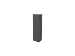 kantoorkast,HxBxD 2225x600x445mm,MS-donkergrijs