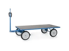 Handtrekwagen Trekoog 6406vz 1250kg 2000x1000mm Massief Rubber