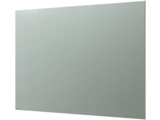 Mat Glasbord 100x150cm Sage Green rechte hoeken - 2