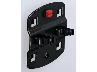 gereedschapsklem,v. perfoplaat,dubbel,Ø 6mm,RAL7016 - 2