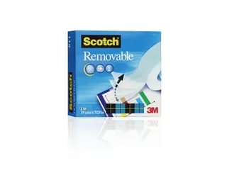 Plakband Scotch Magic 811 19mmx33m onzichtbaar verwijderbaar mat - 2