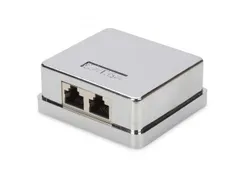 CAT 6A Consolidatiebehuizing 2 Keystone-module afgeschermd 2-poorts