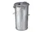 Staalverzinkte Afvalbak 90 Liter