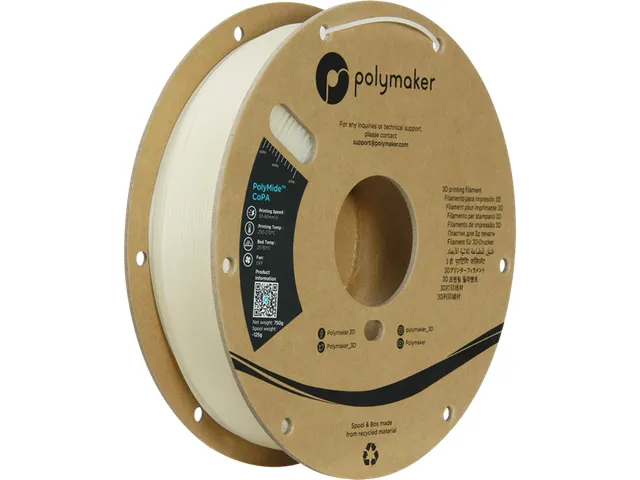 3d Filament NYLON COPA 6/6-6 1,75mm CLEAR 0,75kg