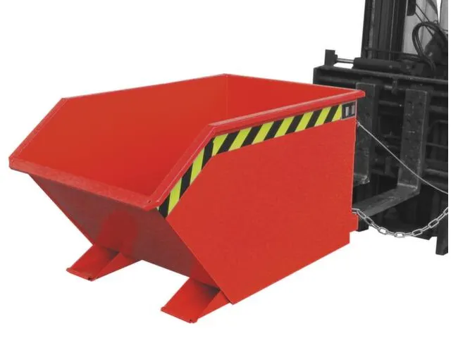 Kiepbak voor spaanders,HxLxB 680x1440x780mm,0,5m³,draagverm. 1000kg